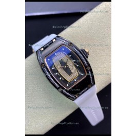 Richard Mille RM-07-01 Diamonds Dial Black Ceramic Ladies 1:1 Swiss Replica Watch 