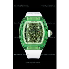 Richard Mille 56-01 Transparent Sapphires Casing with Genuine Swiss Tourbillon Movement Super Clone