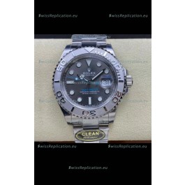 Rolex Yachtmaster 40mm Steel Dial - 1:1 Swiss Replica Watch in 904L Steel Casing