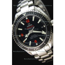 Omega Seamaster Planet Ocean Swiss Black Strap Replica 42MM 1:1 Ultimate Edition Watch 
