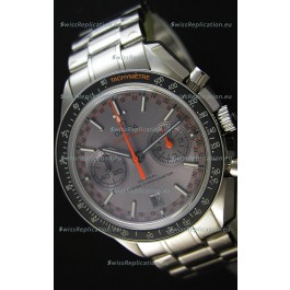 Omega Speedmaster Racing Co-Axial Master Chronograph Swiss Replica Watch Grey Dial