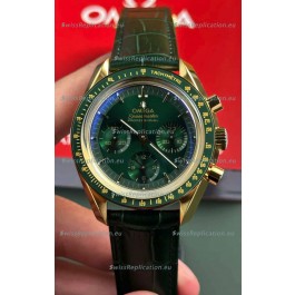 Omega Speedmaster Moonwatch Co-Axial Chronograph Green Dial 42MM 1:1 Mirror Replica Watch
