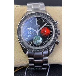 Omega Speedmaster Moon to Mars Edition Chronograph 42MM Black Dial 1:1 Mirror Replica Watch