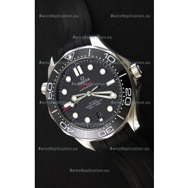Omega Seamaster 300M Co-Axial Master Chronometer BLACK Swiss 1:1 Mirror Replica Watch 