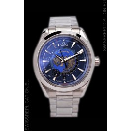 Omega Seamaster Aqua Terra 150M GMT Worldtime Swiss Replica Watch 
