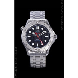 Omega Seamaster Diver 300M Nekton Edition 1:1 Mirror Replica Watch in Black Dial