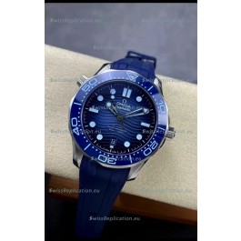 Omega Seamaster 300M Summer Blue Swiss 904L Steel 1:1 Mirror Replica Watch