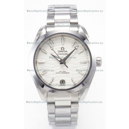 Omega Super Clone Seamaster Aquaterra 150M 34MM Swiss Replica Watch in White Dial