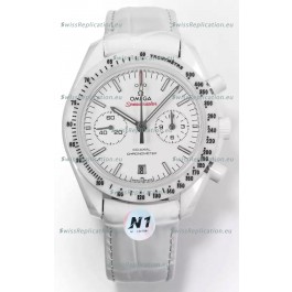 Omega Speedmaster Super Clone White Side of the Moon Ceramic Casing Watch 