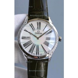 Omega De Ville Tresor Edition Swiss Quartz Watch 36MM Steel Casing White Dial