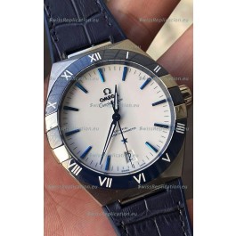 Omega Co-Axial Constellation 41MM 904L Steel White Dial 1:1 Mirror Replica Watch