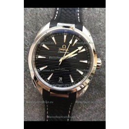 Omega Seamaster Aquaterra 41MM 1:1 Mirror Swiss Replica Watch in Black Dial