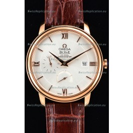 Omega Co-Axial Prestige Power Reserve Swiss Pink Gold Watch 