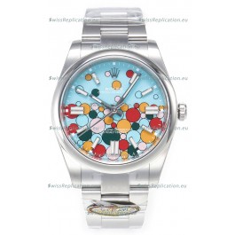Rolex Oyster Perpetual Super Clone REF# 124300 Celebration Dial in 41MM ETA 3230 Replica Watch 