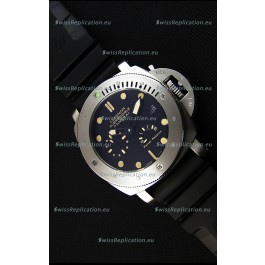 Panerai Luminor Submersible Power Reserve Steel Japanese Replica Watch