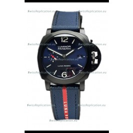 Panerai Luminor Marina PAM1408 Quaranta DLC Coated Luna Rossa 1:1 Mirror Replica Watch 40MM
