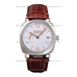 Panerai Radiomir PAM1292 Quaranta 40MM 904L Steel White Dial Watch in 1:1 Mirror Replica 