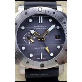 Panerai Submersible PAM1323 GMT Navy Seals Edition 1:1 Mirror Replica Watch 44MM