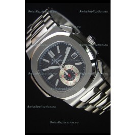 Patek Philippe Nautilus 5980 Chronograph Steel Case in Black Dial - 1:1 Mirror Replica