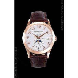 Patek Philippe Annual Calendar 5396R-012 Complications Swiss Replica Watch in White Dial