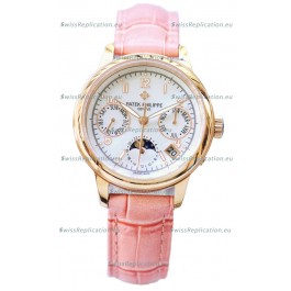 Patek Philippe Grand Complications Ladies First Perpetual Calendaer Rose Gold Swiss Replica Watch 