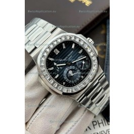 Patek Philippe Nautilus 5712G 1:1 Quality Swiss Replica Watch in Blue Dial
