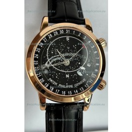 Patek Philippe 6104G Grand Complications Automatic Rose Gold 1:1 Mirror Replica Watch 