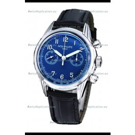 Patek Philippe Complications 5162G Blue Dial Stainless Steel Swiss Replica Watch 