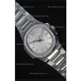 Patek Philippe Ladies Nautilus Stainless Steel Watch 36MM 