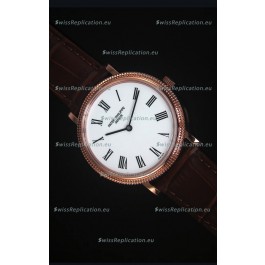 Patek Philippe 5120J Calatrava Mens Rose Gold Watch 1:1 Mirror Replica