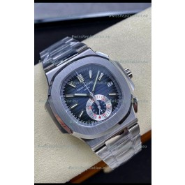 Patek Philippe Nautilus 5980/1A 904L Steel Case in Black Dial - 1:1 Mirror Replica