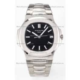 Patek Philippe Super Clone Nautilus 5711 Black Dial 1:1 Mirror Watch 