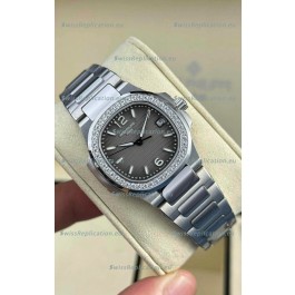 Patek Philippe Nautilus Super Clone 7010 32MM 1:1 Mirror Replica Grey Dial 