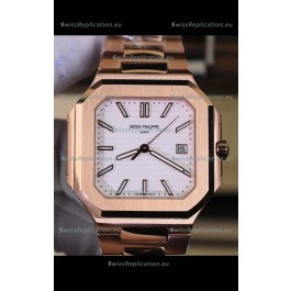 Patek Philippe Cubitus 5821 Rose Gold White Dial Swiss Replica Watch