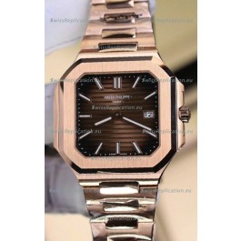 Patek Philippe Cubitus 5821 Rose Gold Brown Dial Swiss Replica Watch
