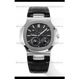 Patek Philippe Nautilus 5712/1A 1:1 Quality Swiss Replica Watch in Grey Dial