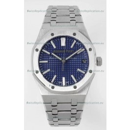 Audemars Piguet Royal Oak 15510 41MM 50th Anniversary Blue Dial 904L Steel 1:1 Mirror Replica