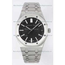 Audemars Piguet Royal Oak 15510 41MM 50th Anniversary Black Dial 904L Steel 1:1 Mirror Replica
