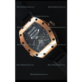 Richard Mille RM069 Tourbillon Erotic Pink Gold Case Replica Watch 