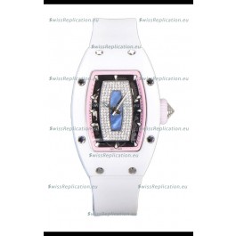 Richard Mille RM007 White Ceramic Pearl Dial Automatic Superclone Swiss Replica Watch