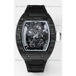Richard Mille RM055 Black Carbon Casing 1:1 Superclone Genuine Tourbillon Watch 