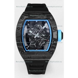 Richard Mille RM055 Black Carbon Casing 1:1 Superclone Genuine Tourbillon Watch 