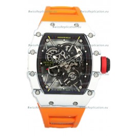 Richard Mille RM35-01 Rafael Nadal Carbon Fiber Casing with Genuine Tourbillon Super Clone Watch