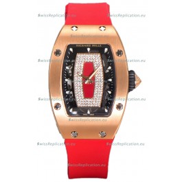 Richard Mille RM007 18K Rose Gold Automatic Superclone Swiss Watch