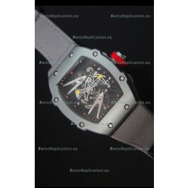 Richard Mille RM027 Tourbillon Rafael Nadal Edition Swiss Watch in Titanium Case