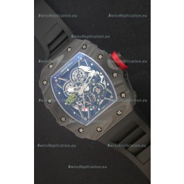 Richard Mille RM035-2 Rafael Nadal Forged Carbon Case with Red Crown