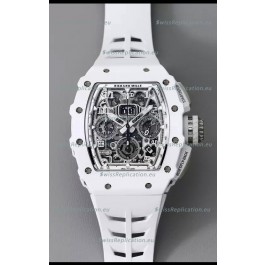 Richard Mille RM11-03 Titanium/White Ceramic 1:1 Mirror Quality Swiss Replica Watch