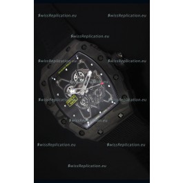 Richard Mille RM35-01 Rafael Nadal Edition Swiss Replica Watch Black Nylon Strap