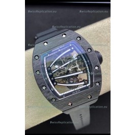 Richard Mille RM59-01 Genuine Tourbillon Movement in Black NTPT Carbon Casing