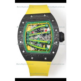 Richard Mille Super Clone RM59-01 Carbon NTPT Case Green Dial Swiss Replica Watch